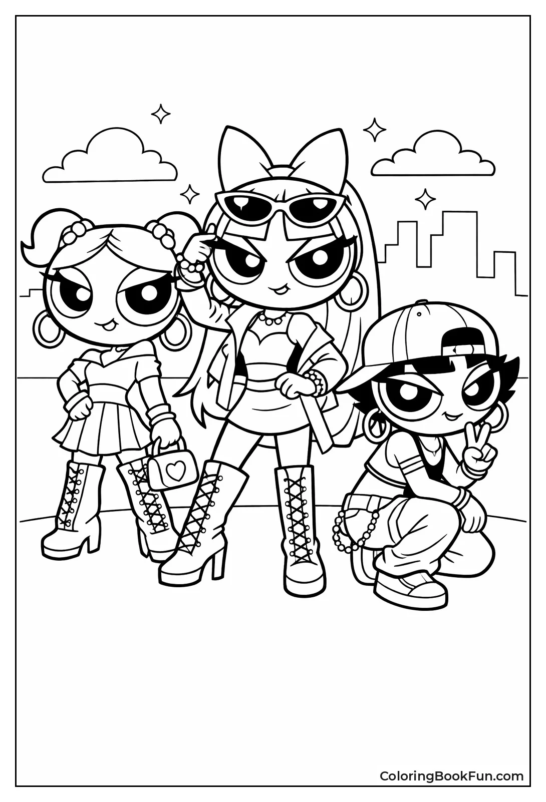 Powerpuff Girls Slay as Baddies