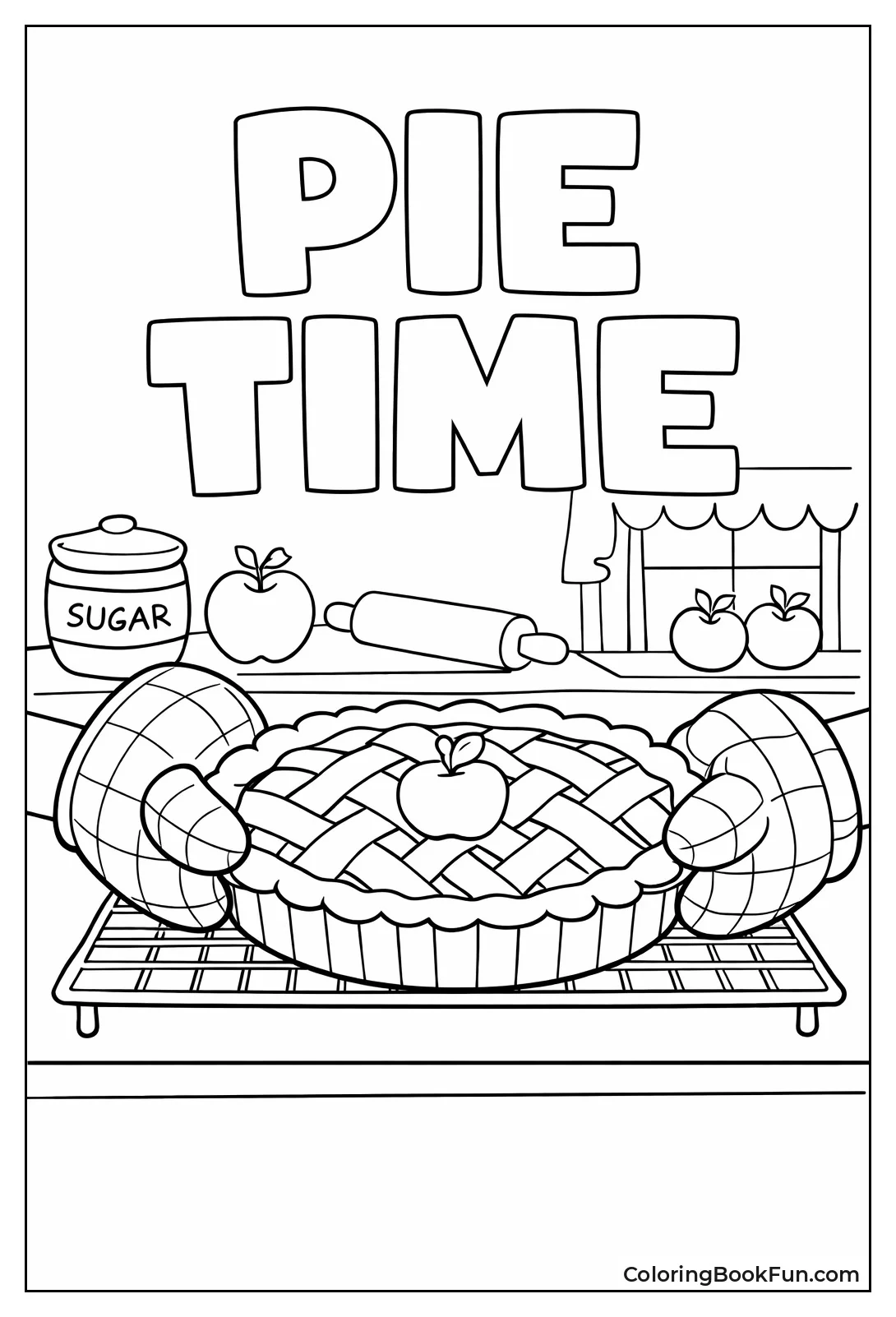 Baking Fresh Apple Pie