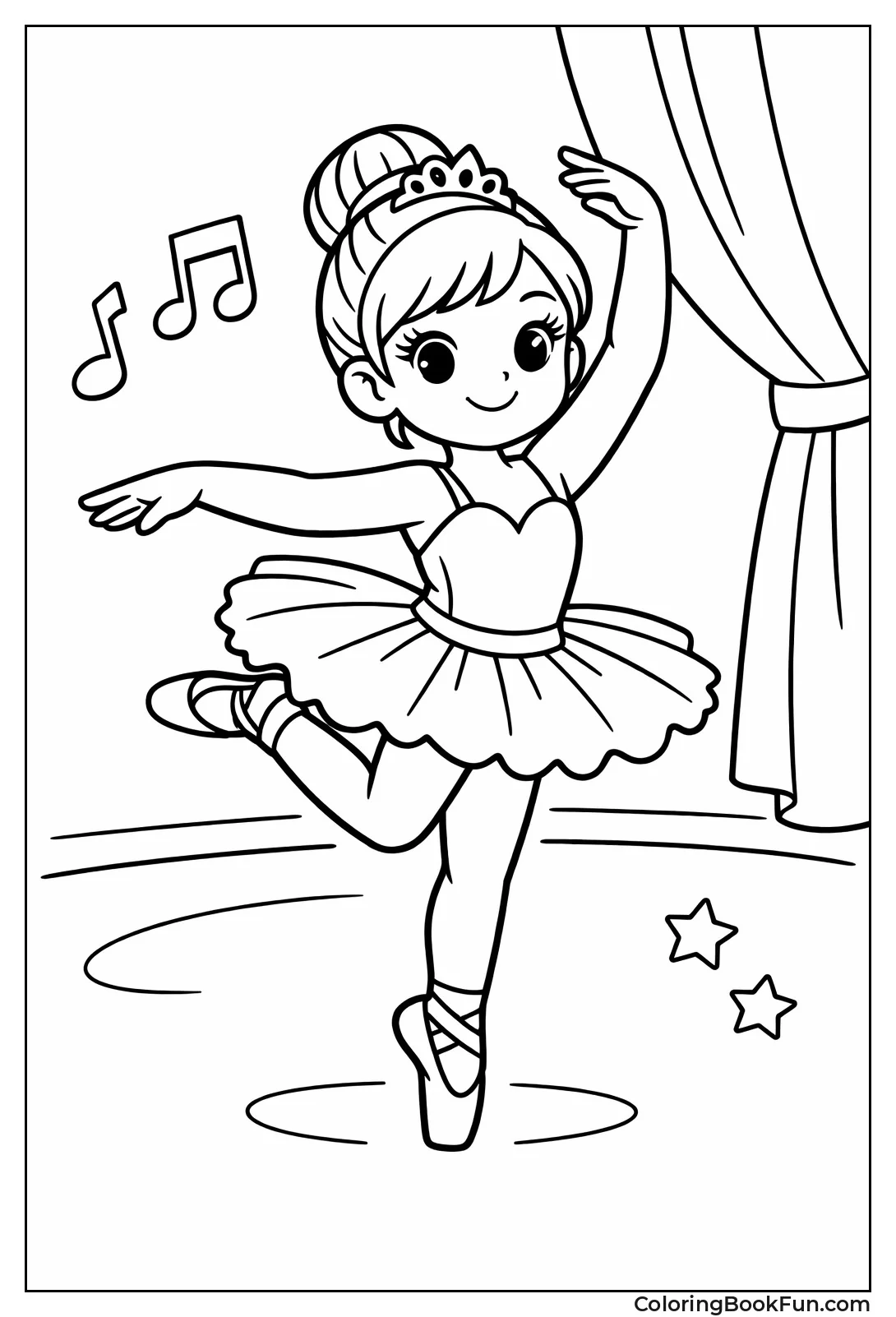 Classic Ballerina Pirouette