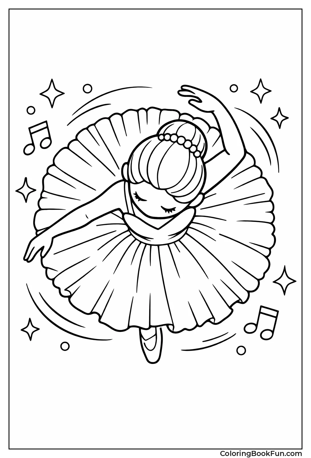 Spinning Tutu from Above