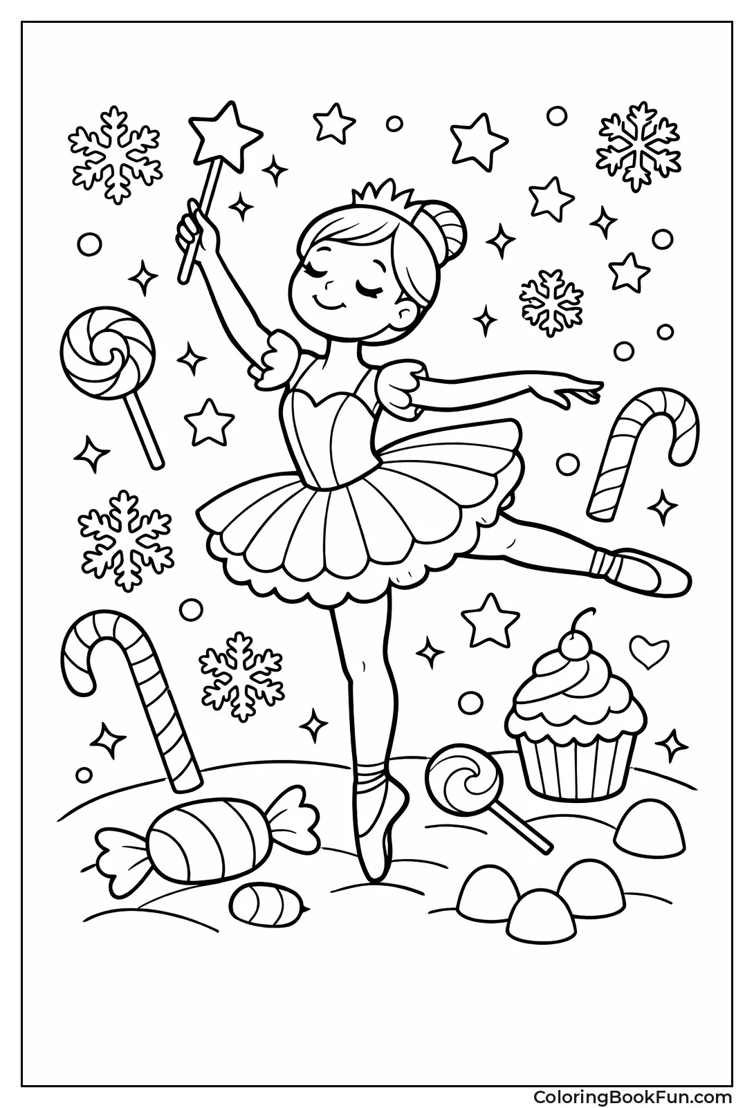Sugar Plum Fairy Dancing