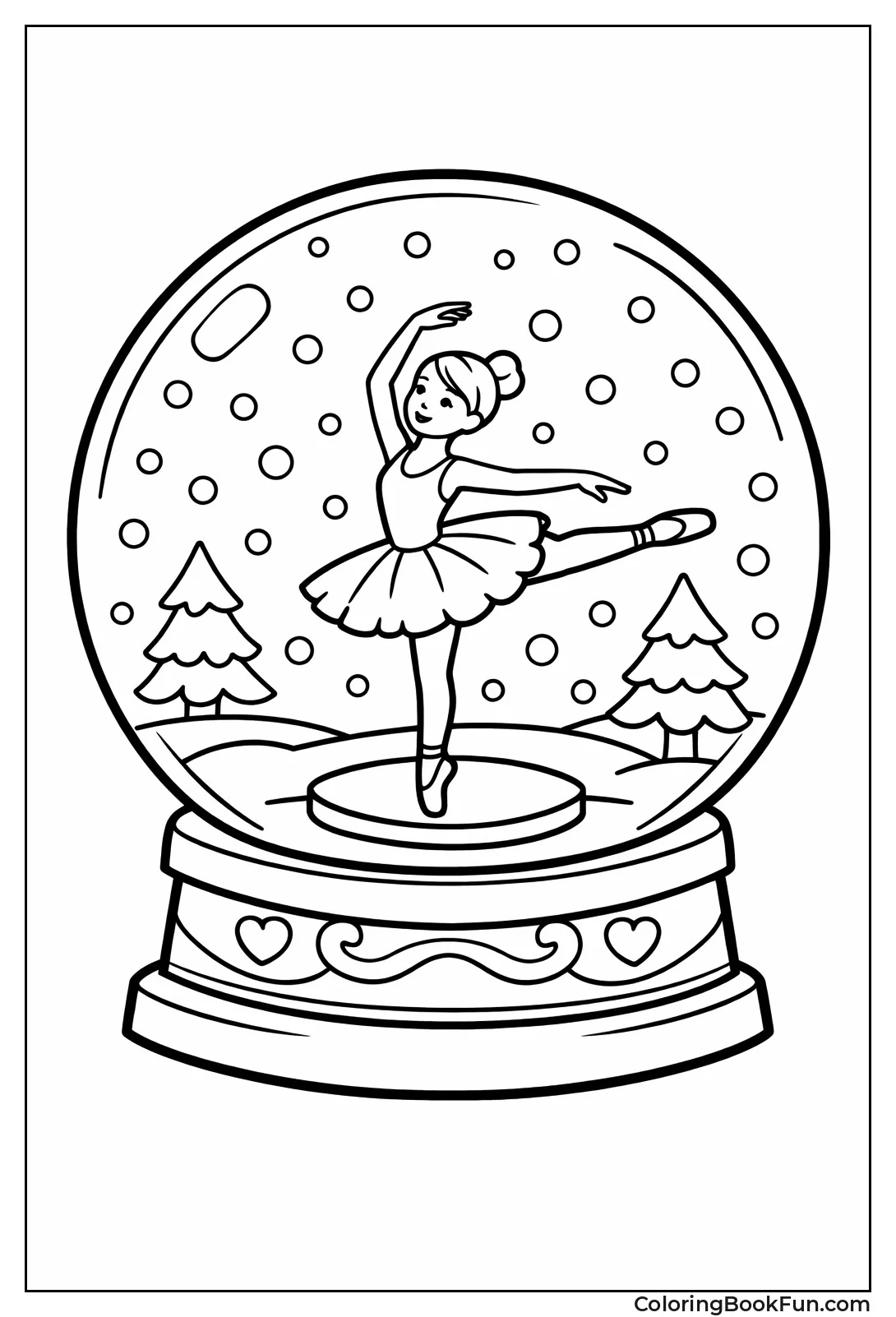 Snow Globe Ballerina