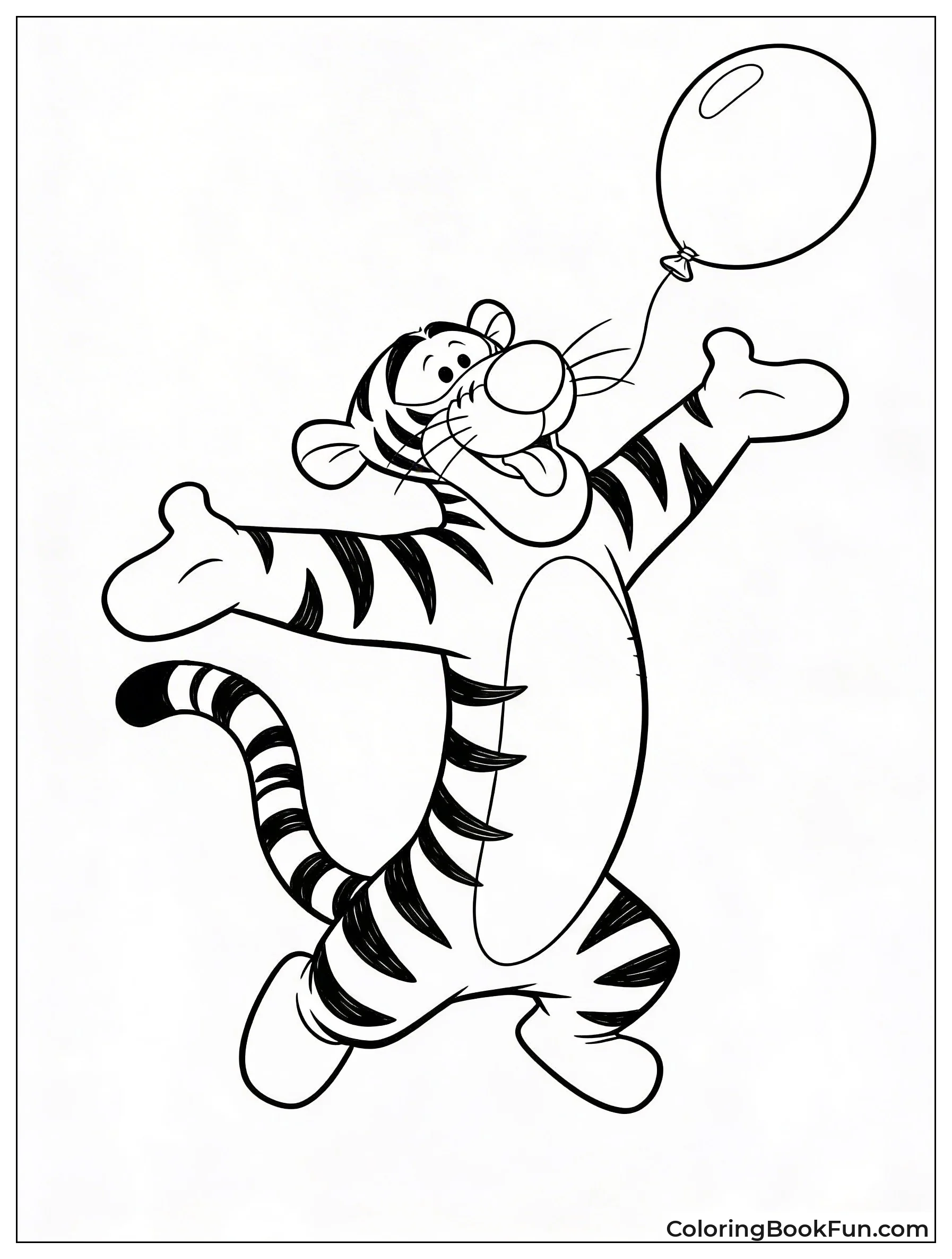 Balloon Catching Tigger