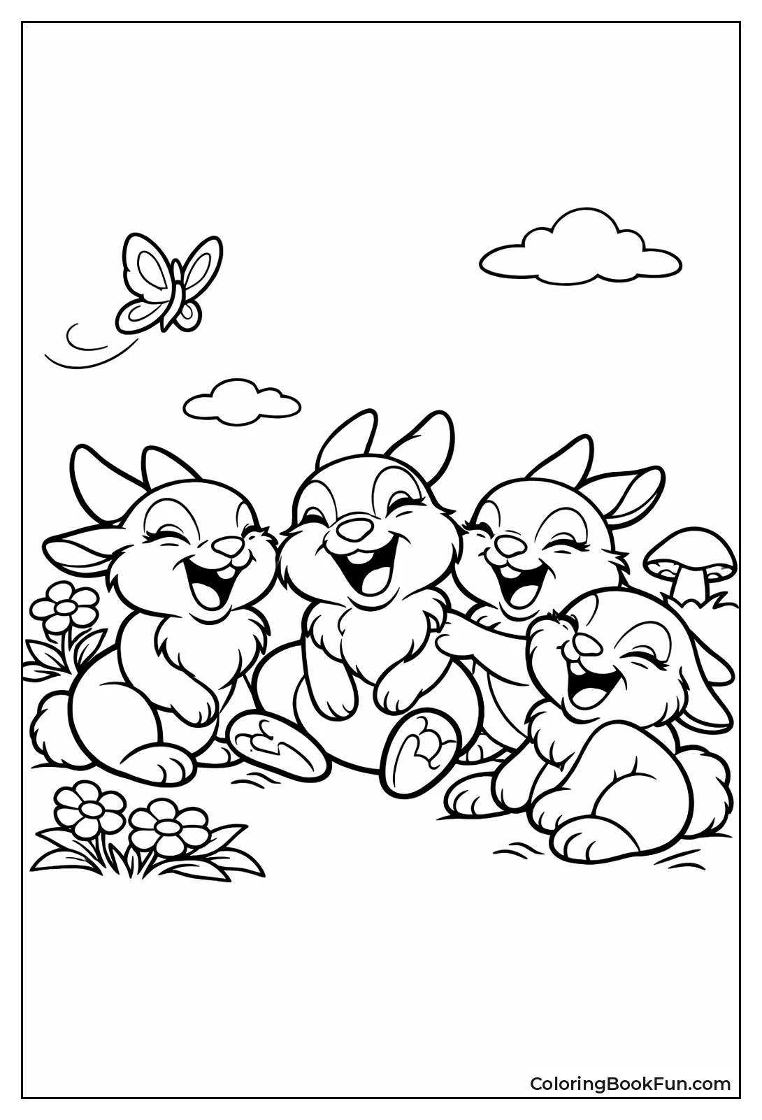 Thumper Family Laughs Together