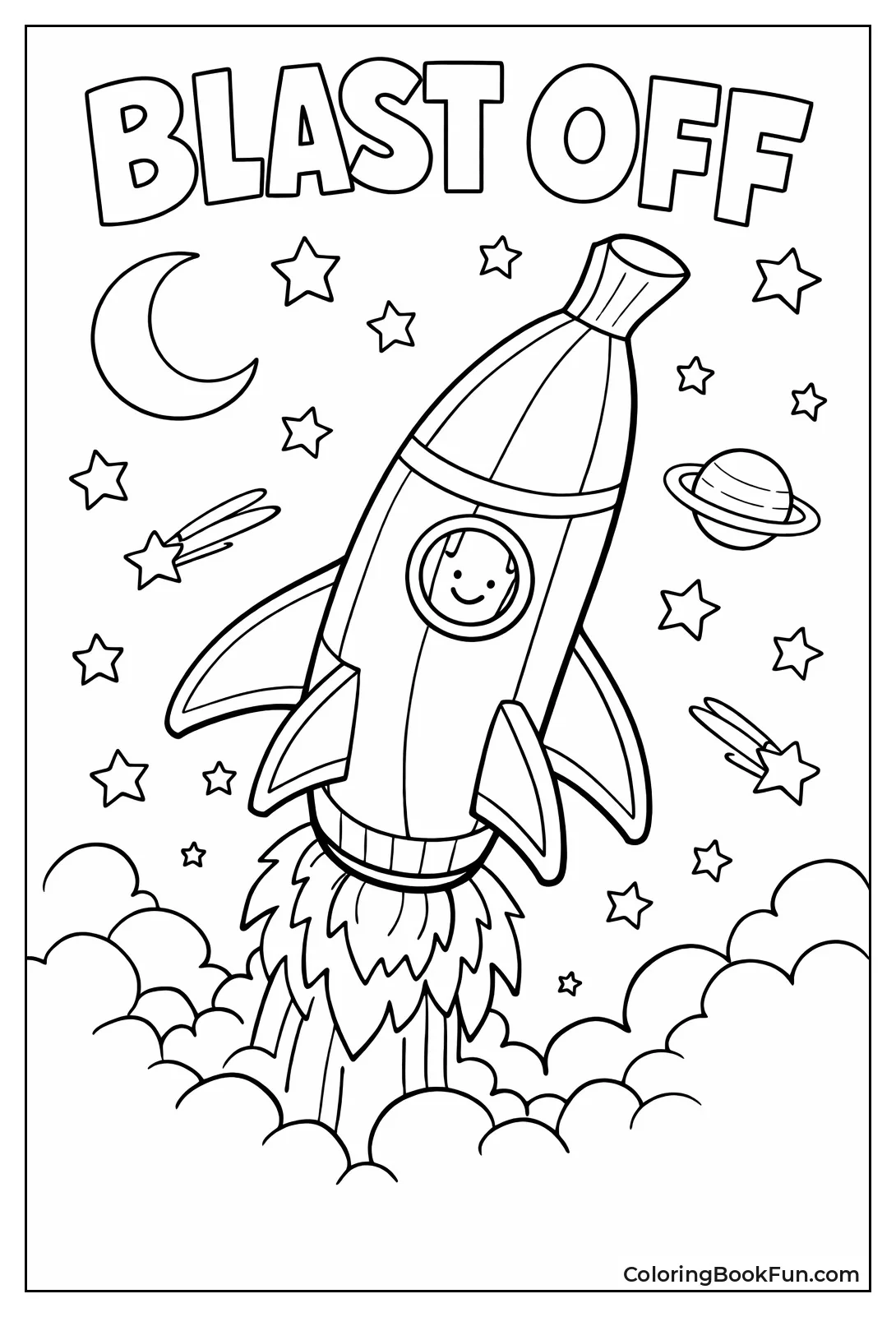 Banana Rocket in Stars