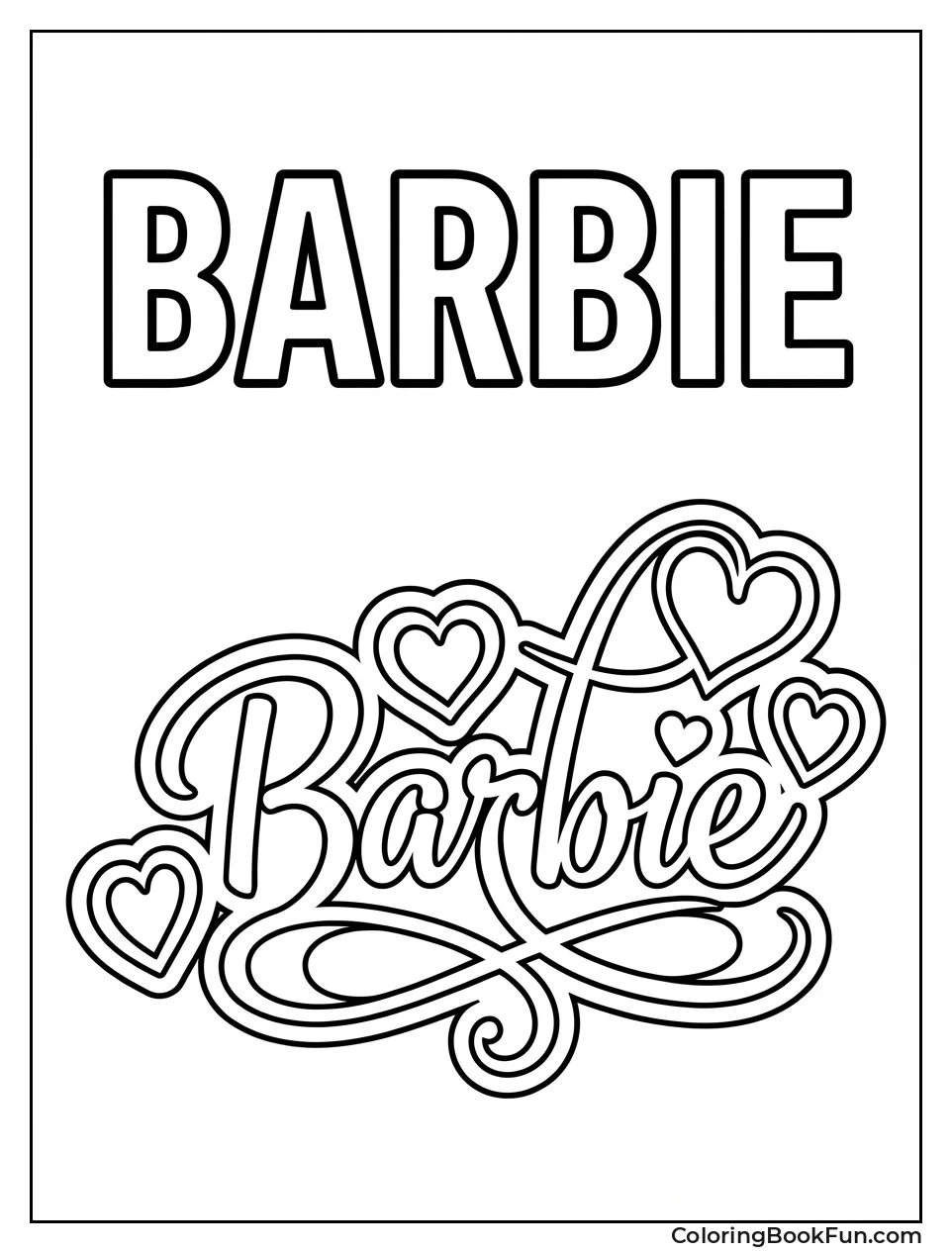 Stylish Barbie Logo