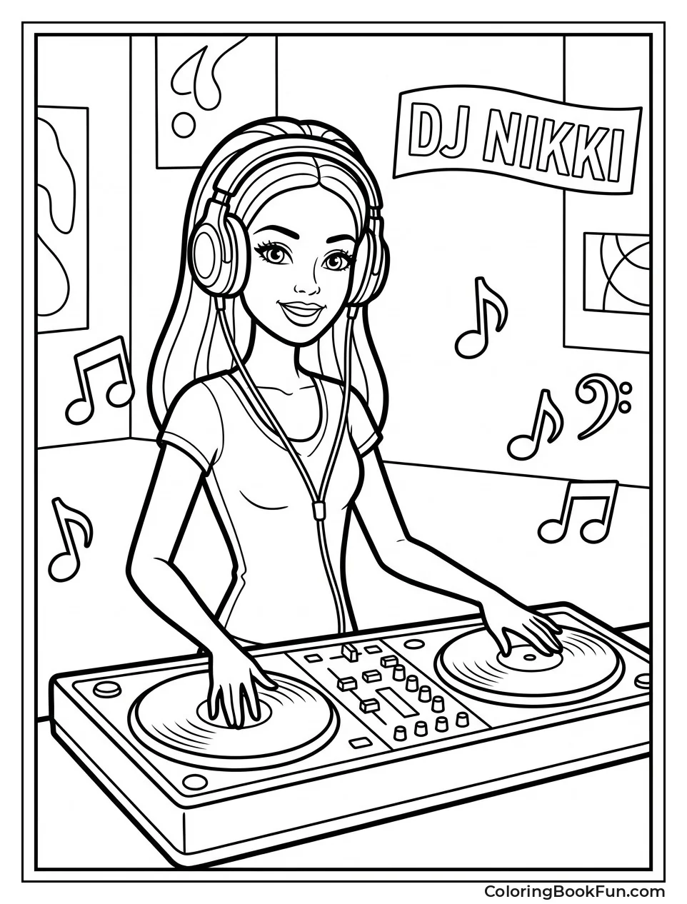 DJ Nikki Spins Records