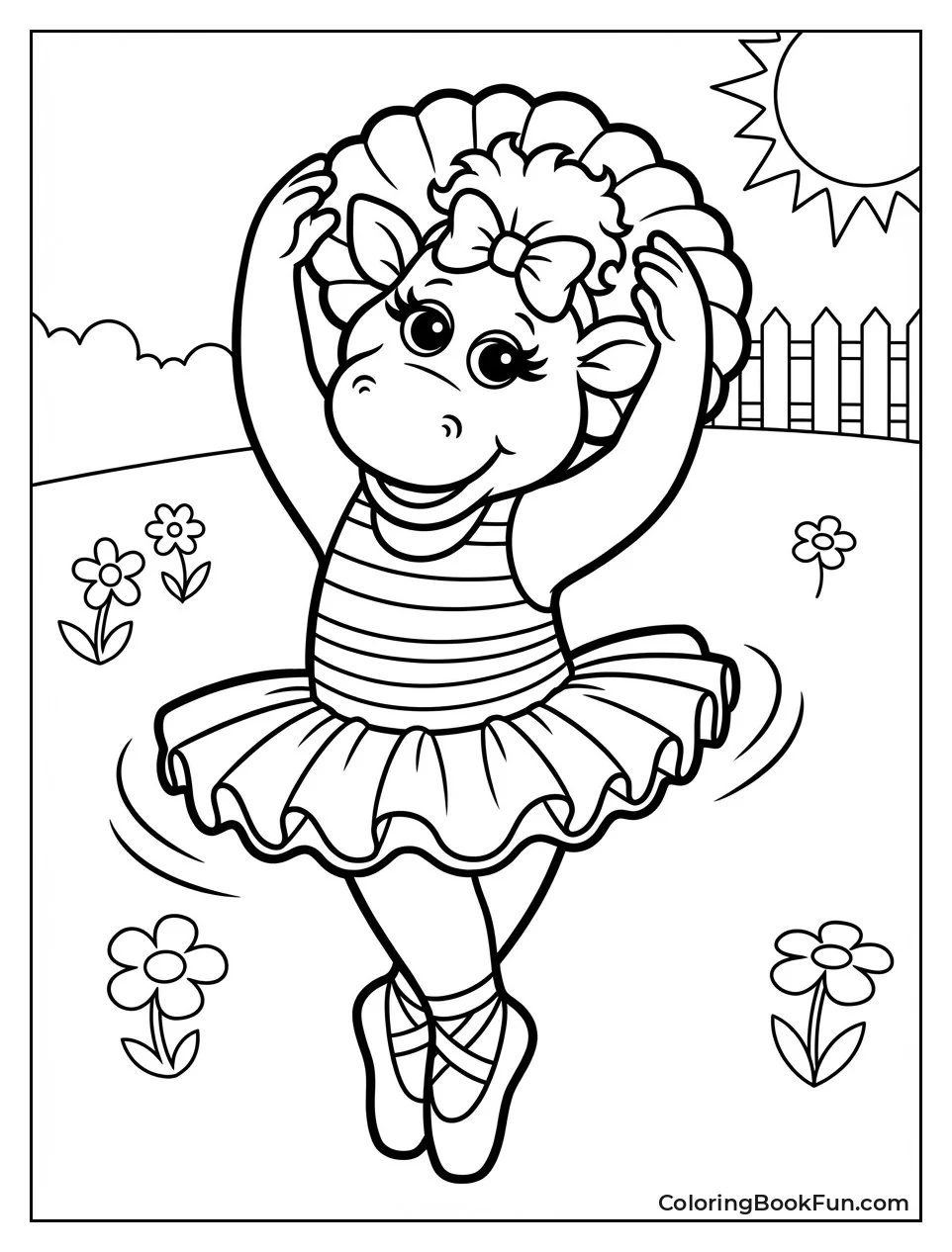 Baby Bop Twirls Ballet