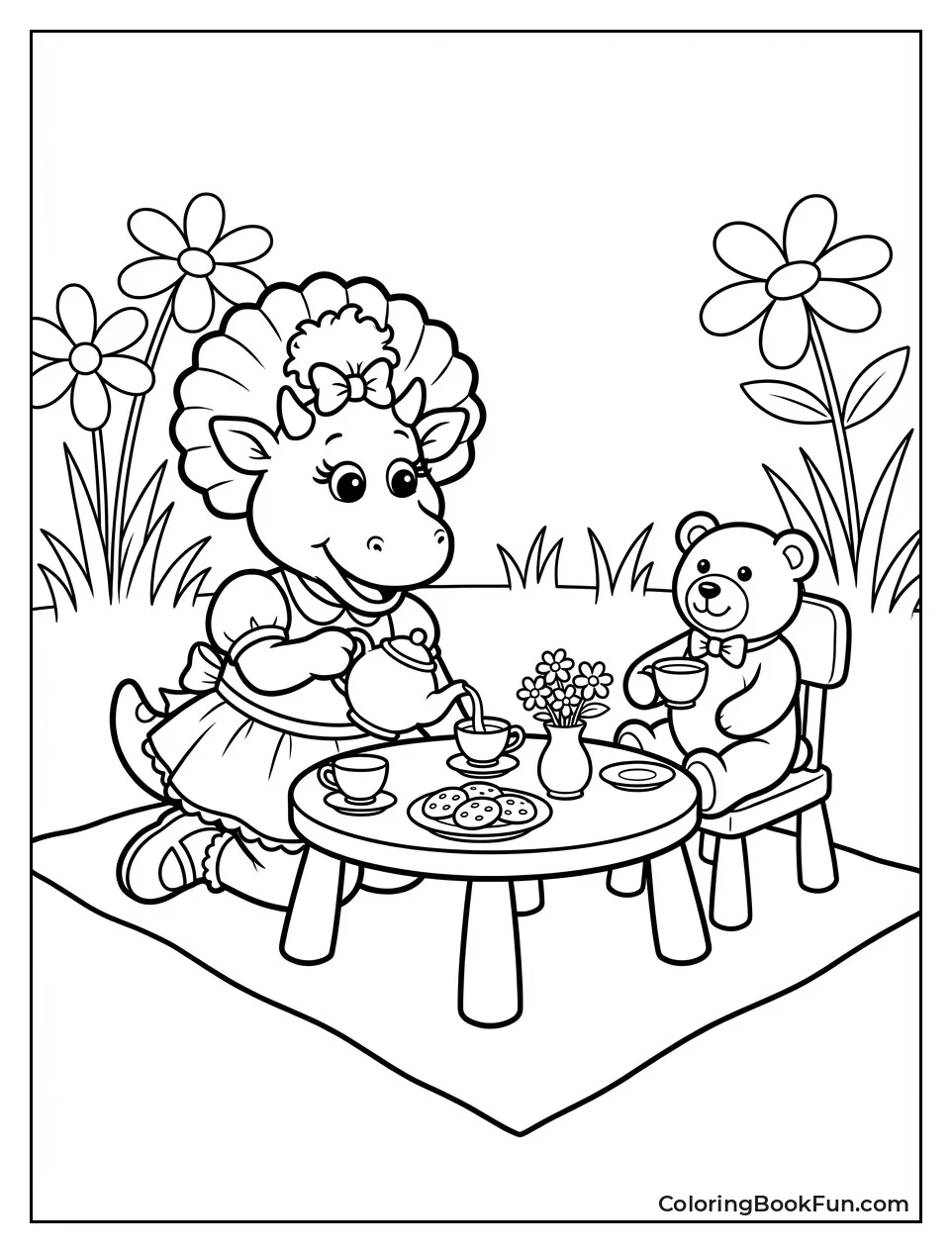 Baby Bop Tea Party
