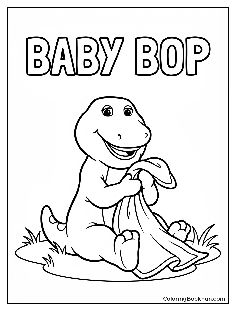 Baby Bop Hugs Blankey