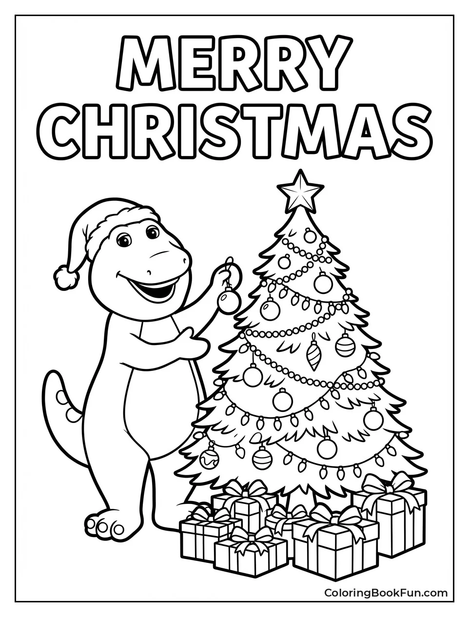 Decorating Christmas Tree Ornaments