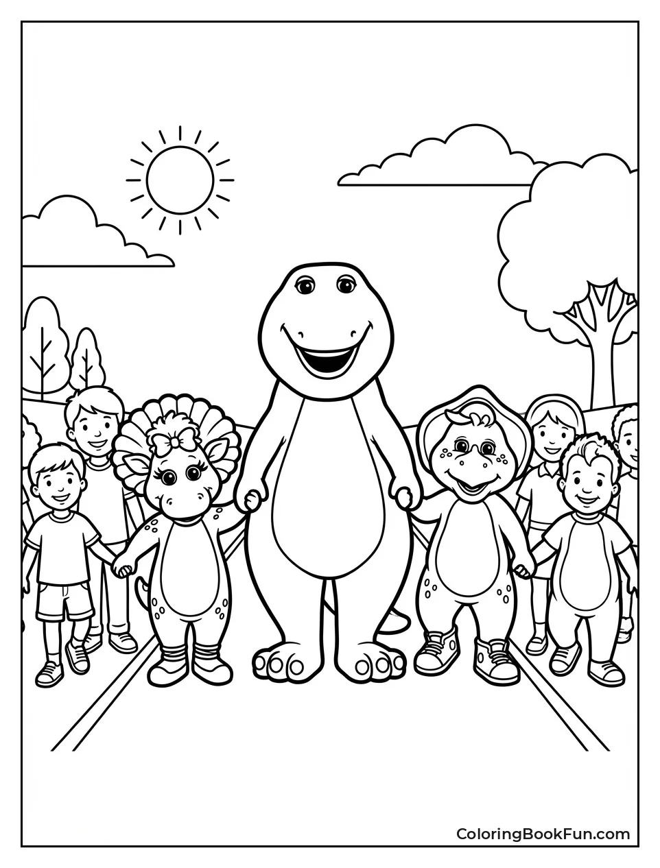 Friends Circle Holding Hands