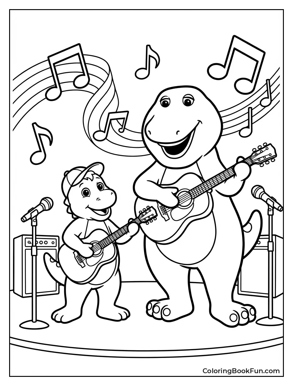 Riff Jams Guitar Barney