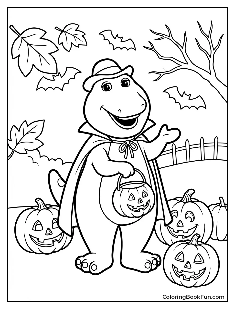 Barney Trick or Treats