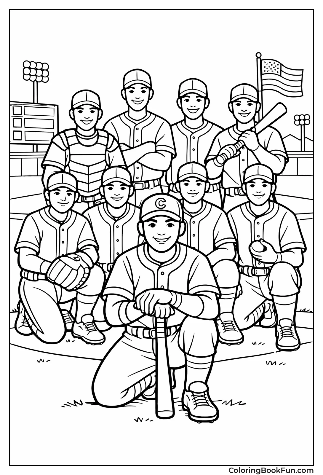 Full Team Poses Proudly