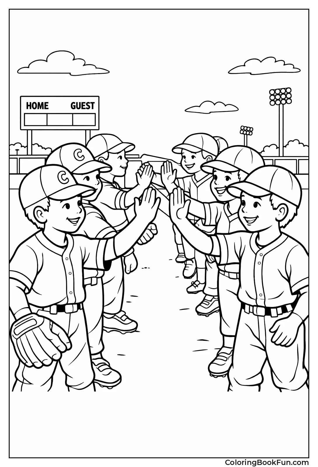 Players High Five Line