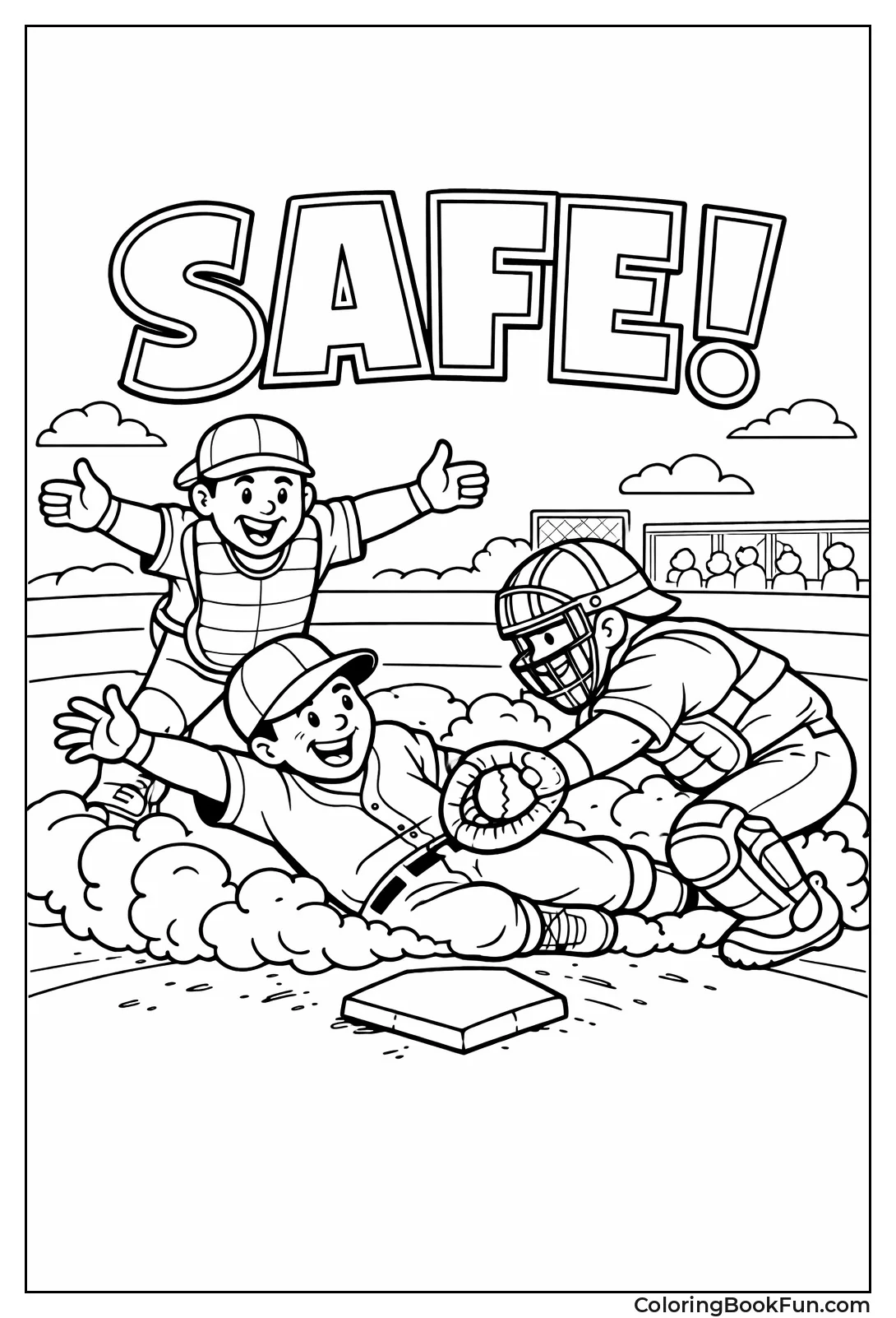 Runner Slides Safe Home