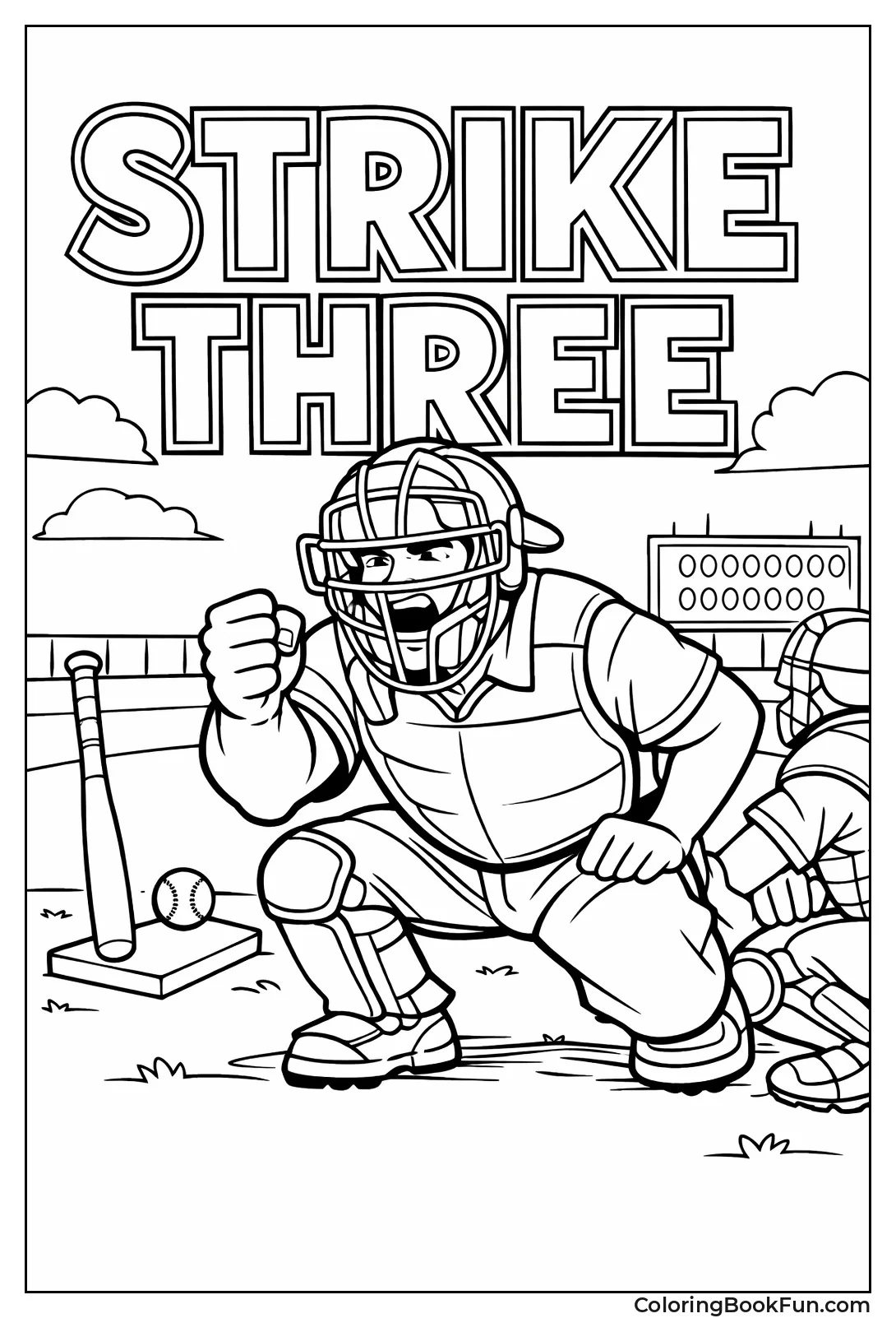 Umpire Calls Big Strike