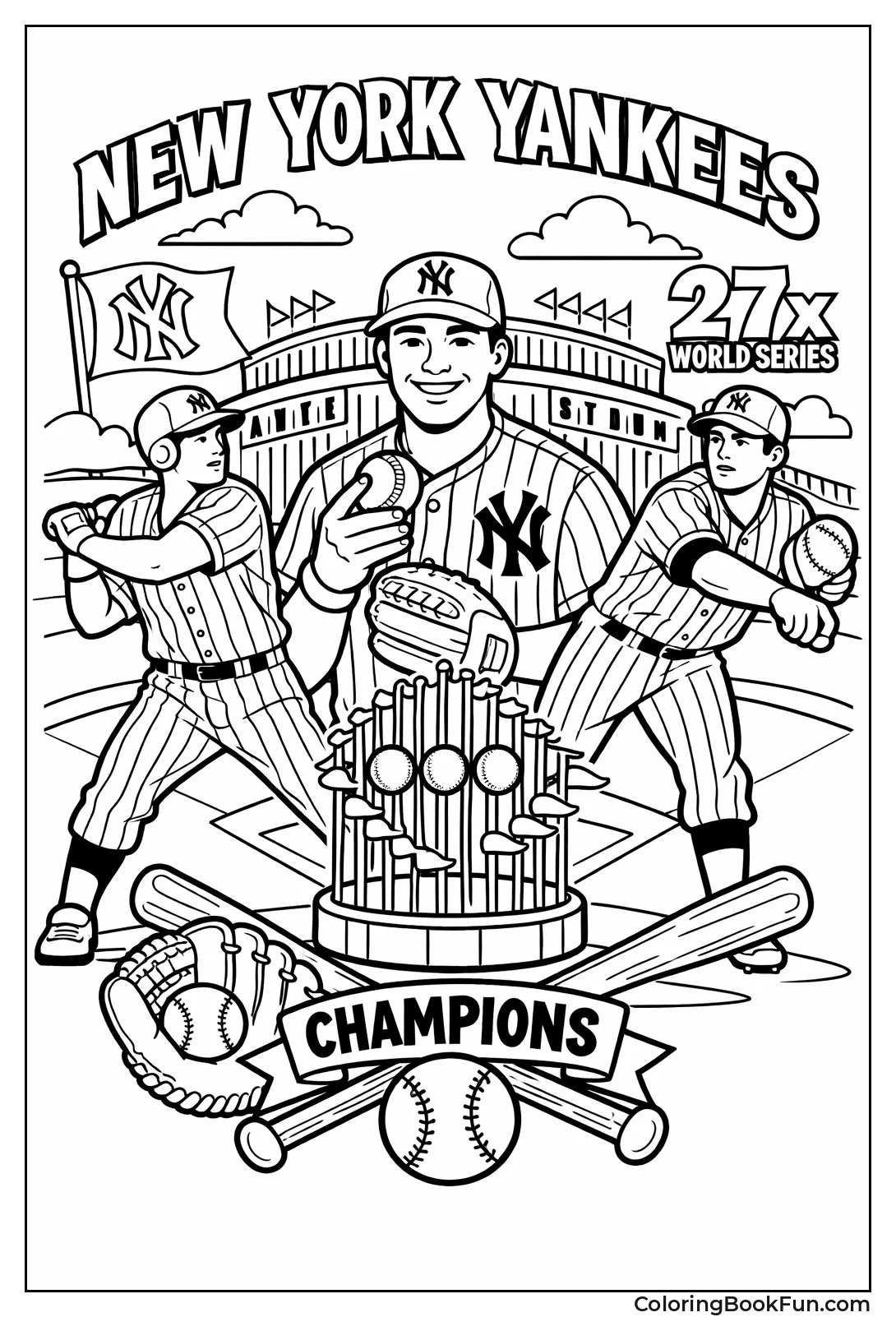 Yankees Hit in Pinstripes