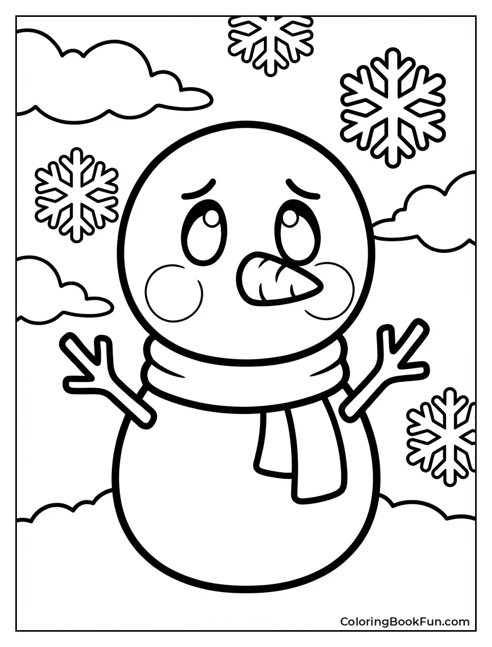 Shy Olaf with Blushing Cheeks