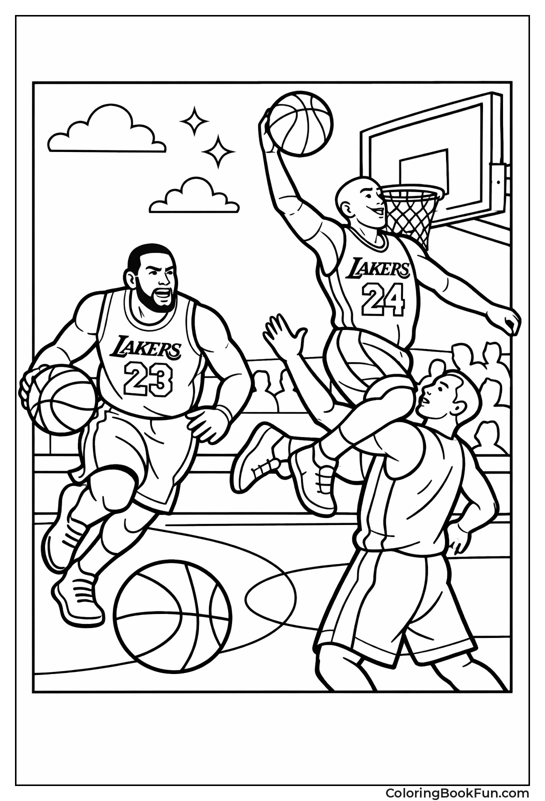 Lakers Play in Purple Gold