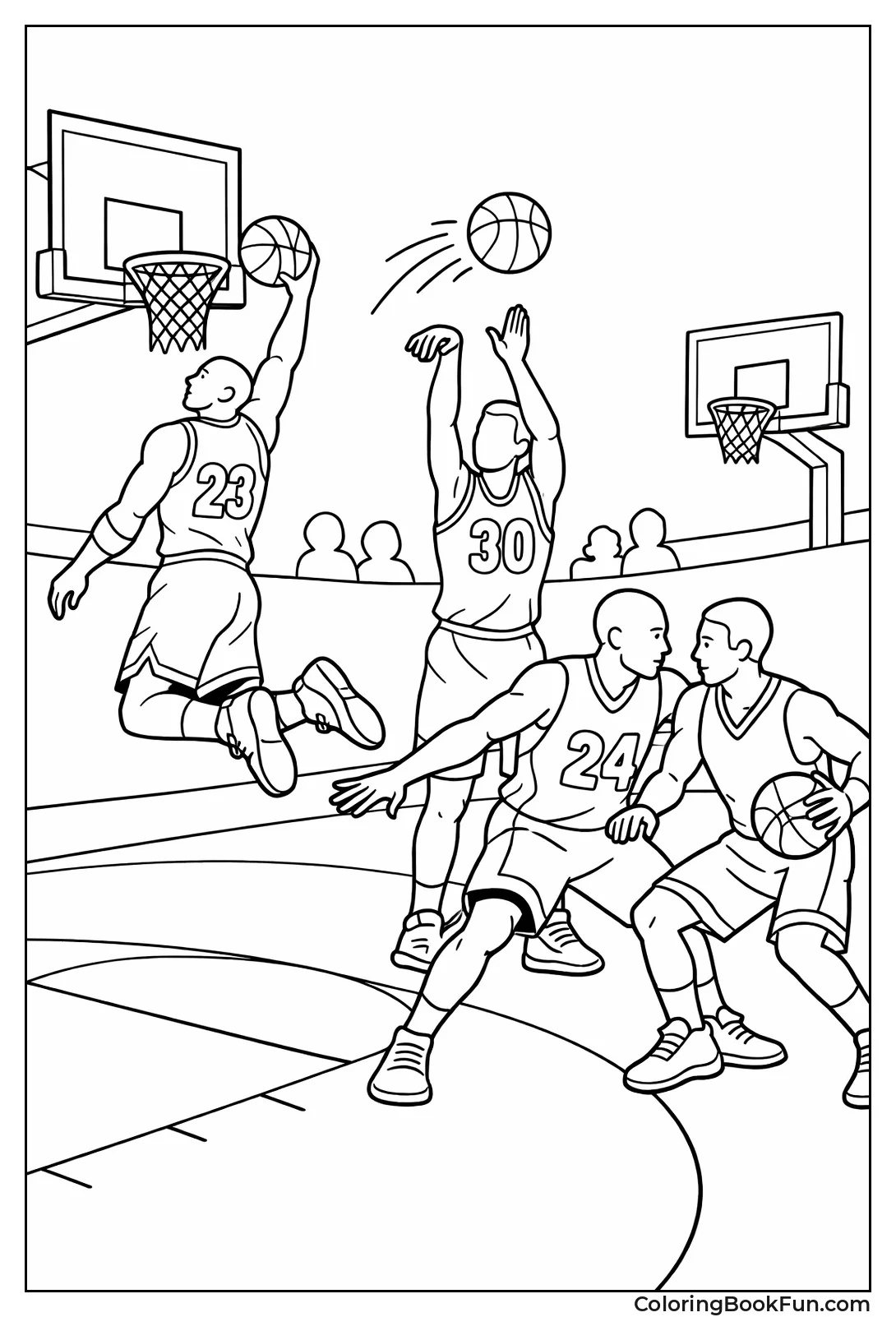 NBA Stars Slam and Shoot