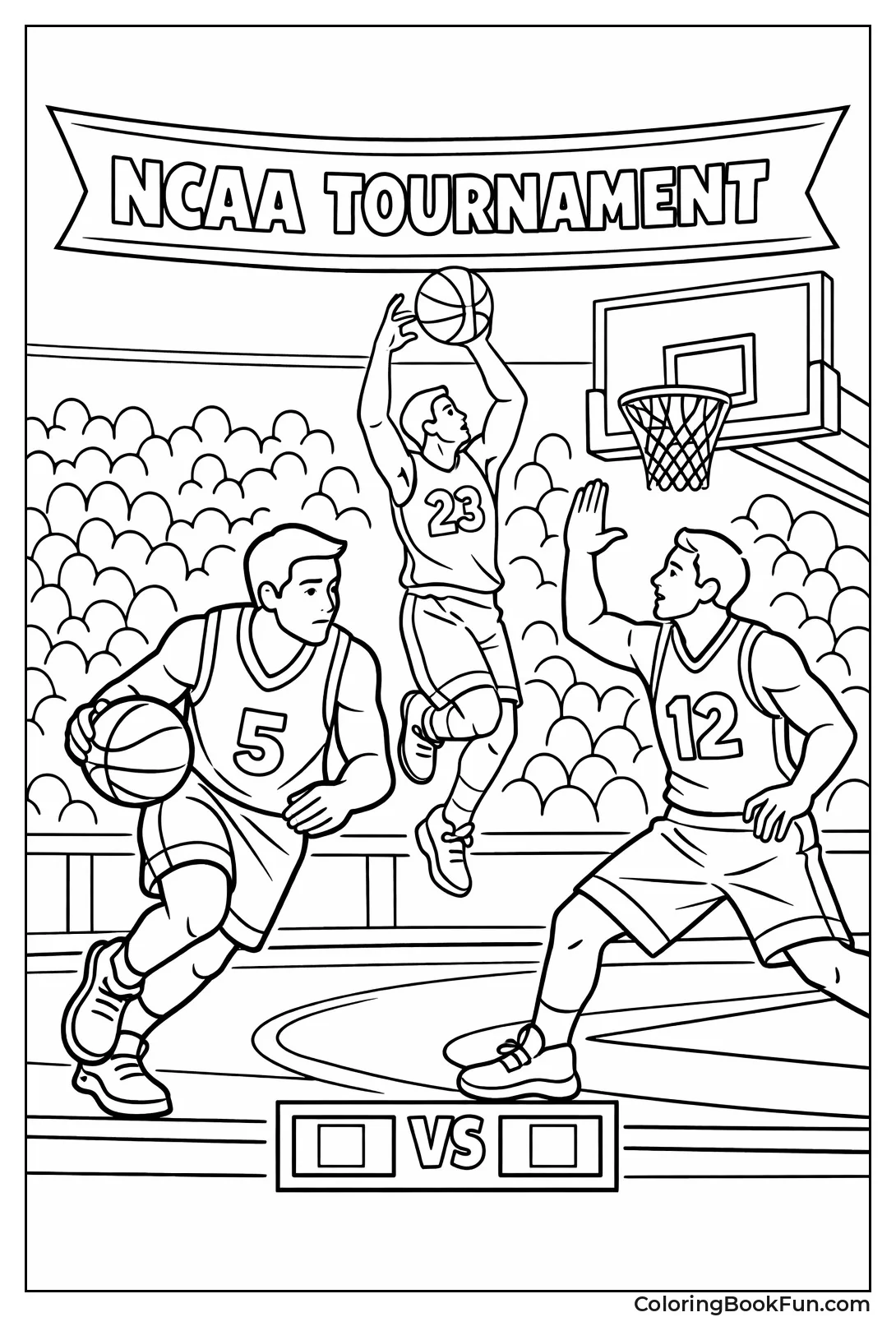 College Players in Tournament