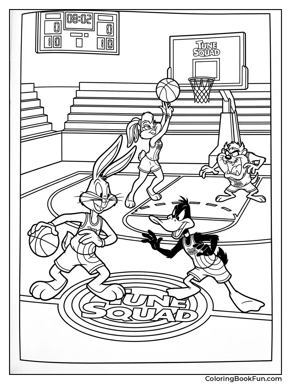 Looney Tunes Play Court