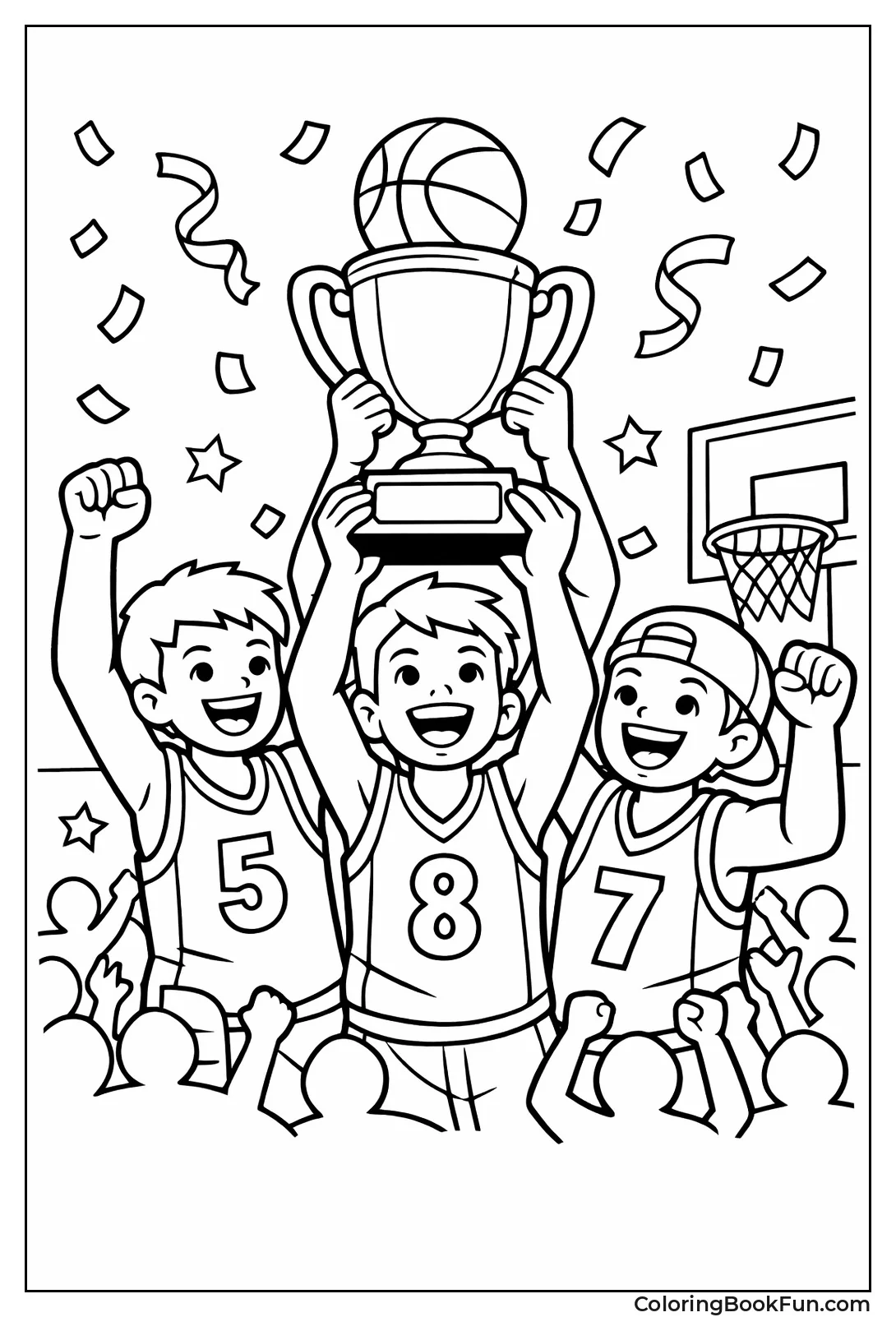 Players Lift Championship Trophy