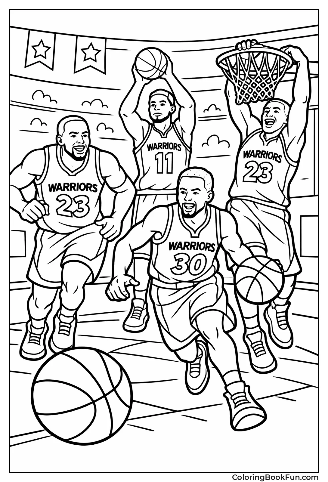 Warriors Team in Action