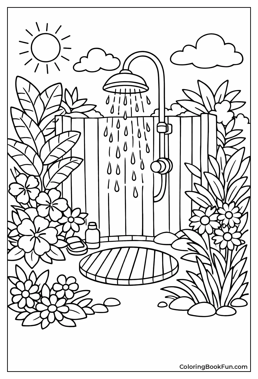 Outdoor Garden Shower