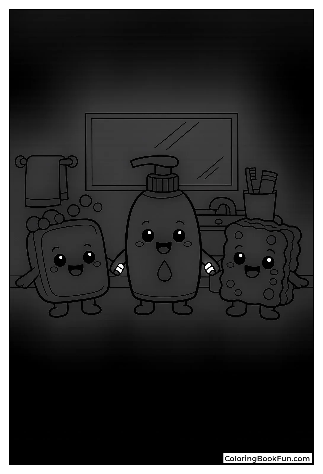 Cute Toiletries Friends