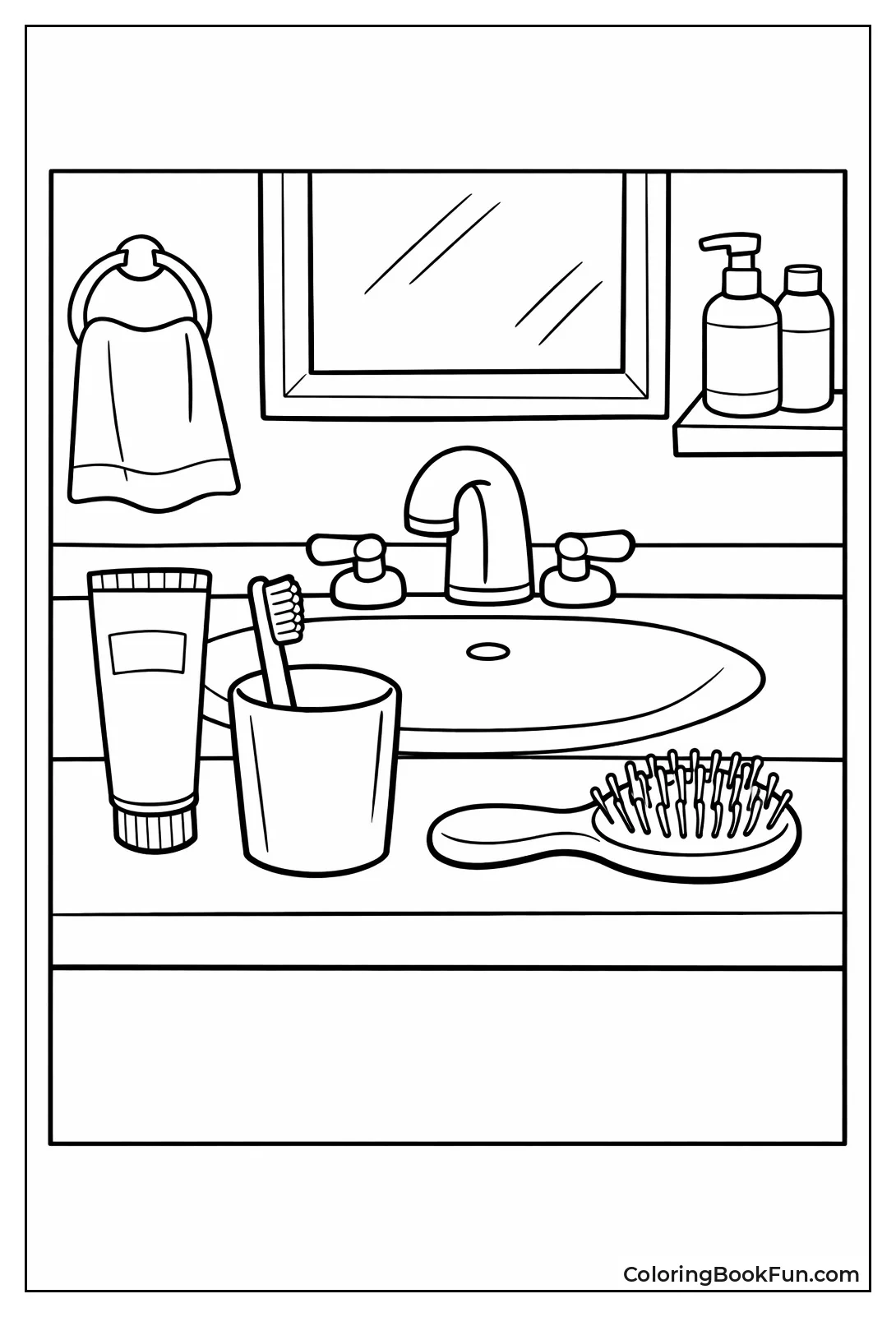 Morning Toothbrush Setup