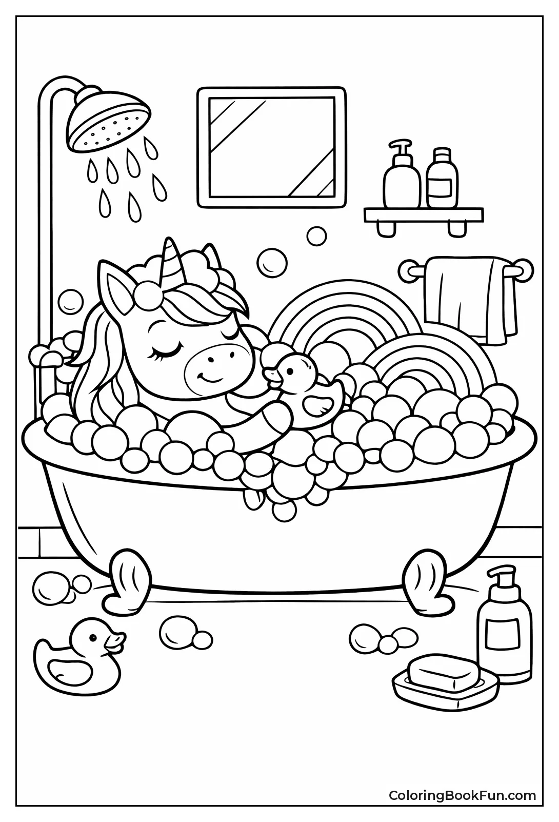 Unicorn Bubble Bath