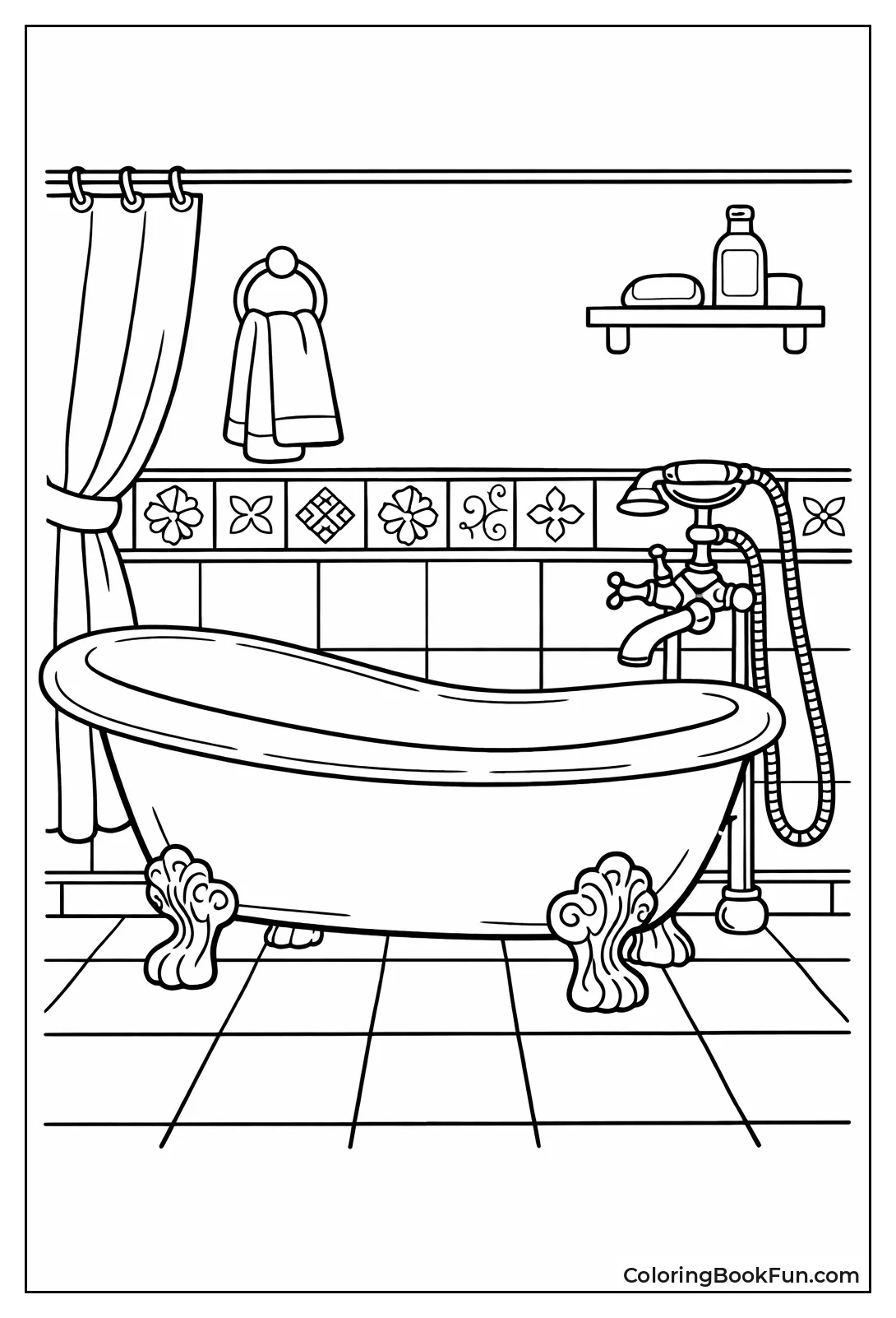 Vintage Clawfoot Tub