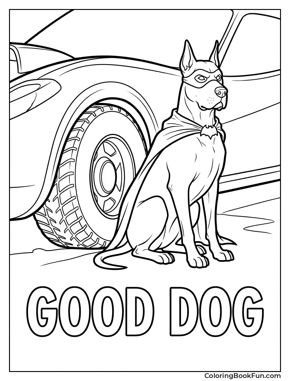 Ace Guards Batmobile Tire