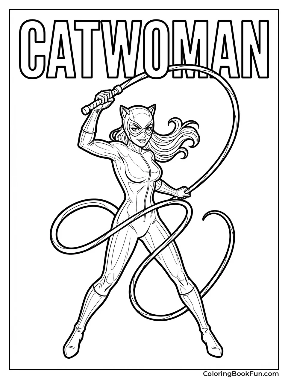 Catwoman Cracks Her Whip