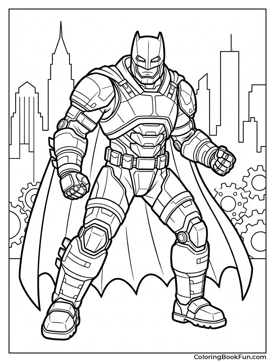 Batman Wears Mech Suit