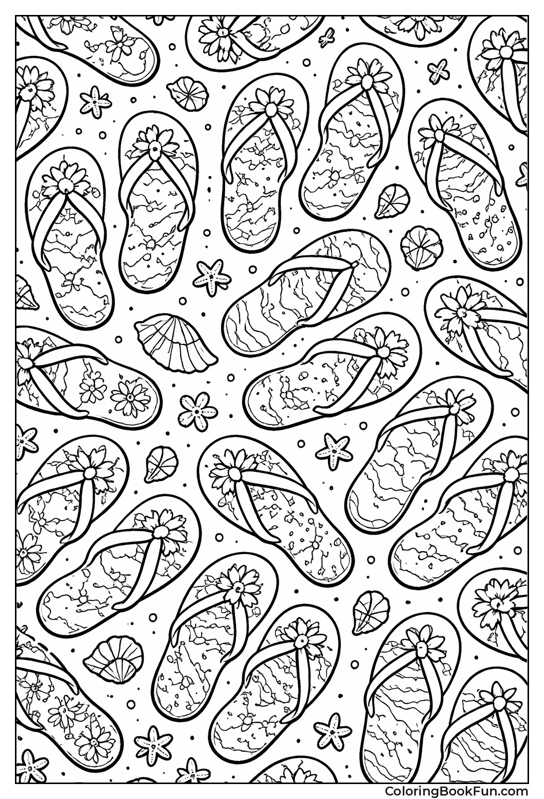 Flip Flop Pattern Tiles
