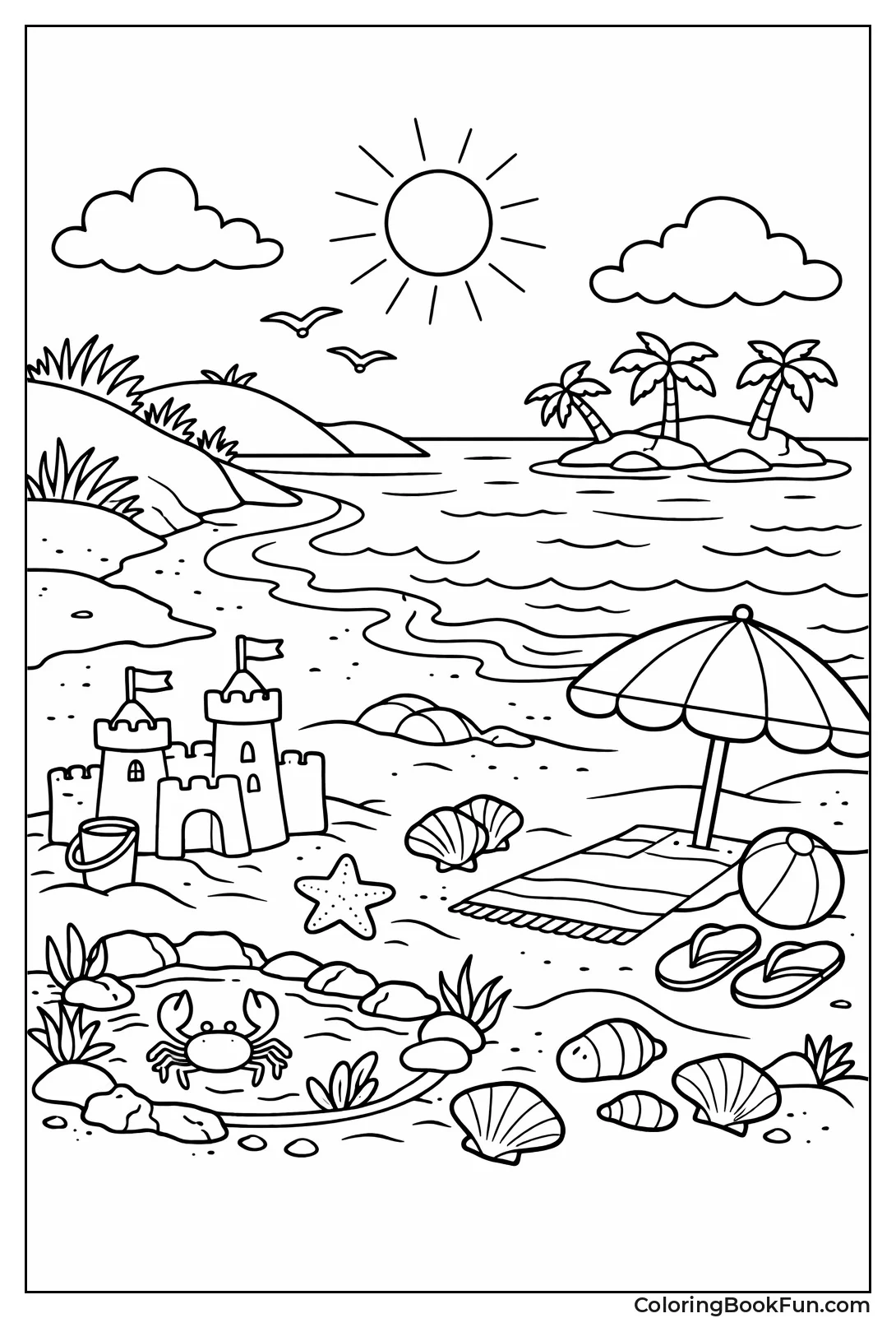 Picturesque Dunes and Tidepools