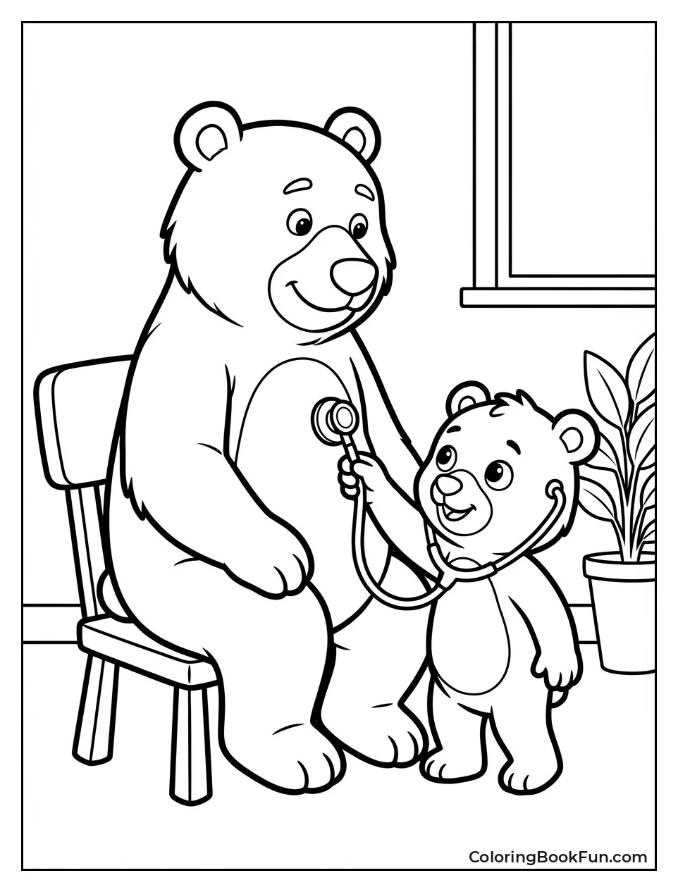 Ojo Checks Bear Heart