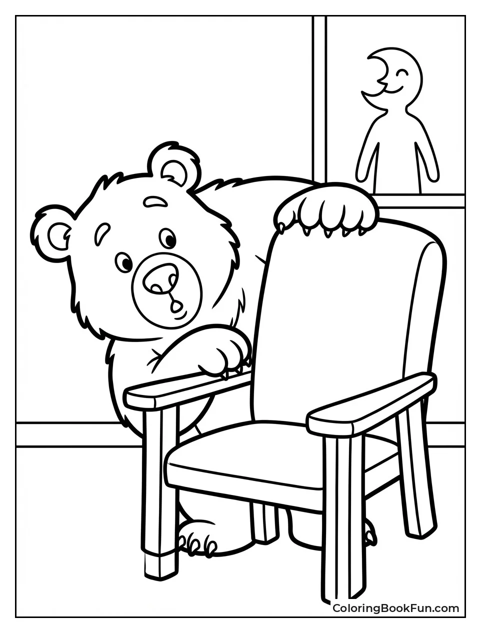 Bear Looks for Shadow