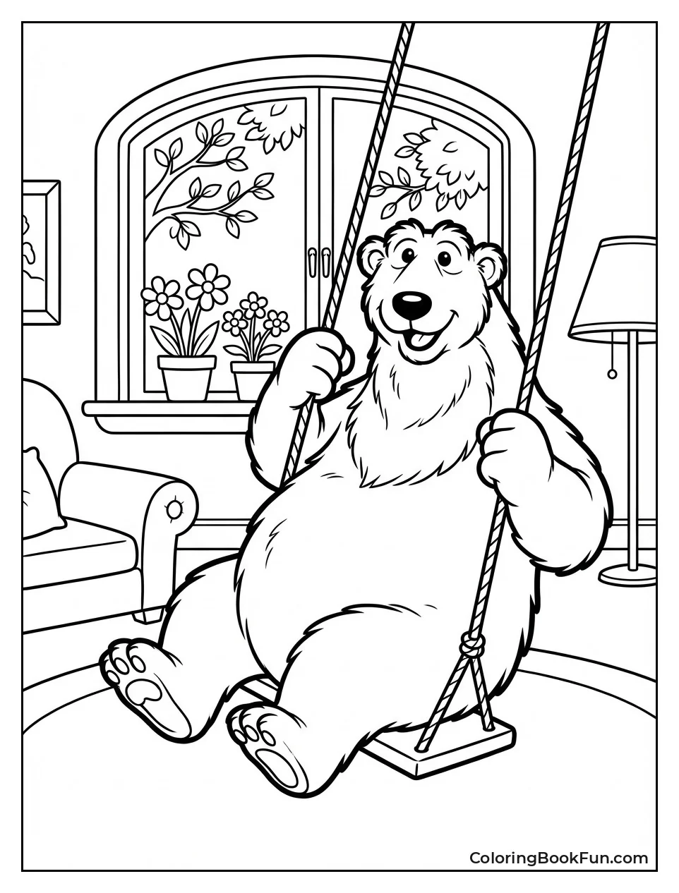 Bear Swings in Spring