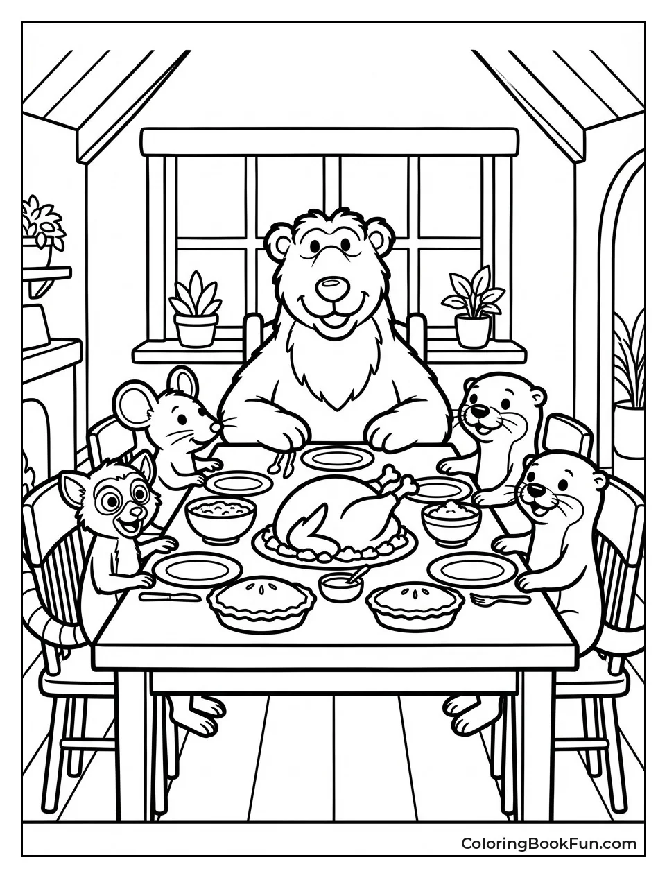 Thanksgiving Table Feast