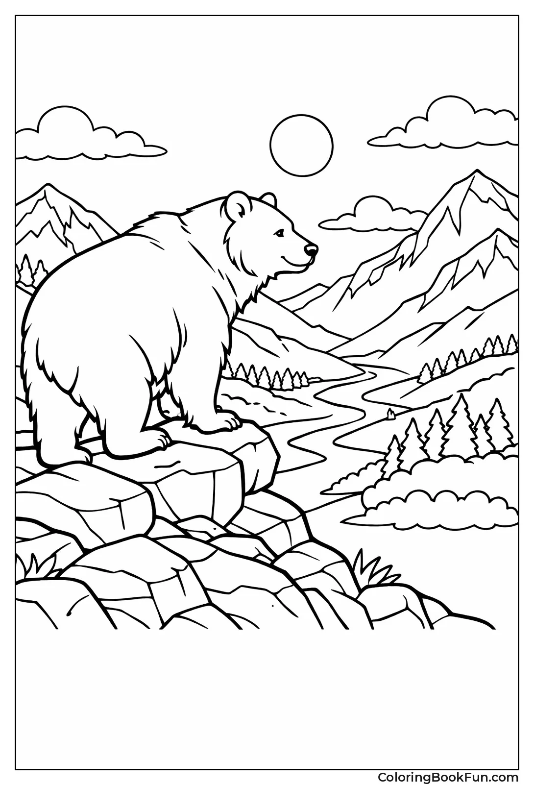 Grizzly on Mountain Vista