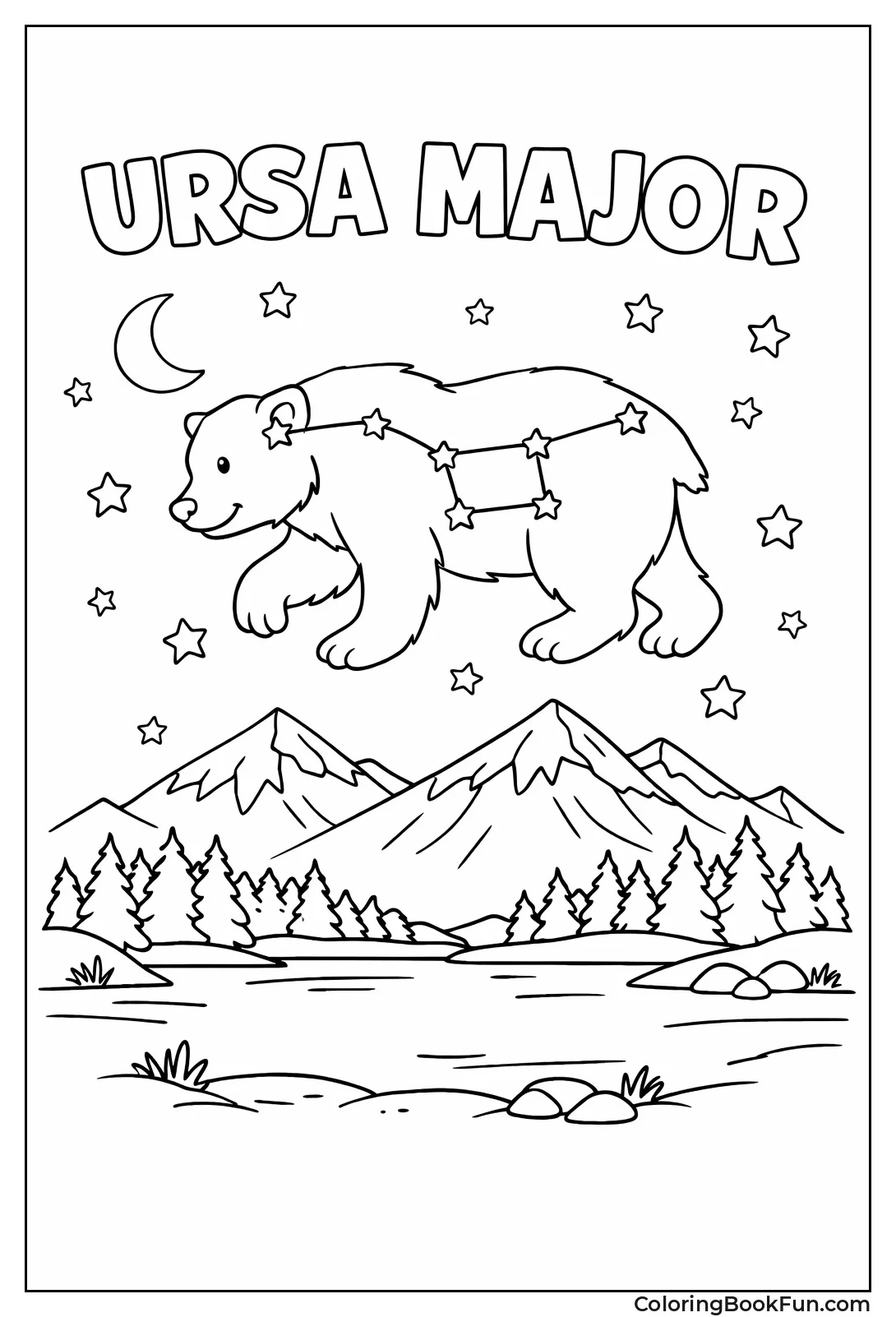 Ursa Major Star Bear