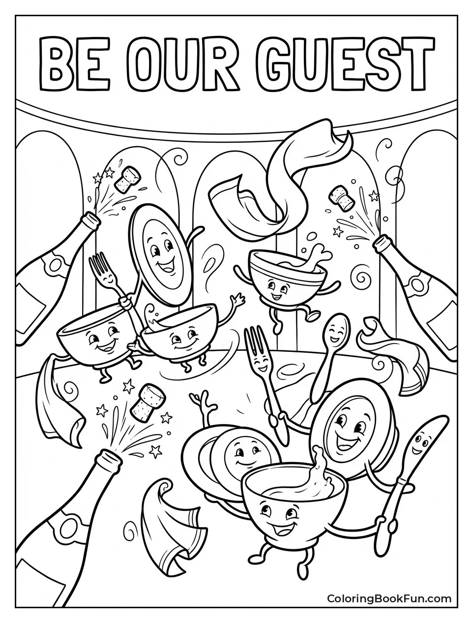 Dancing Plates at Feast