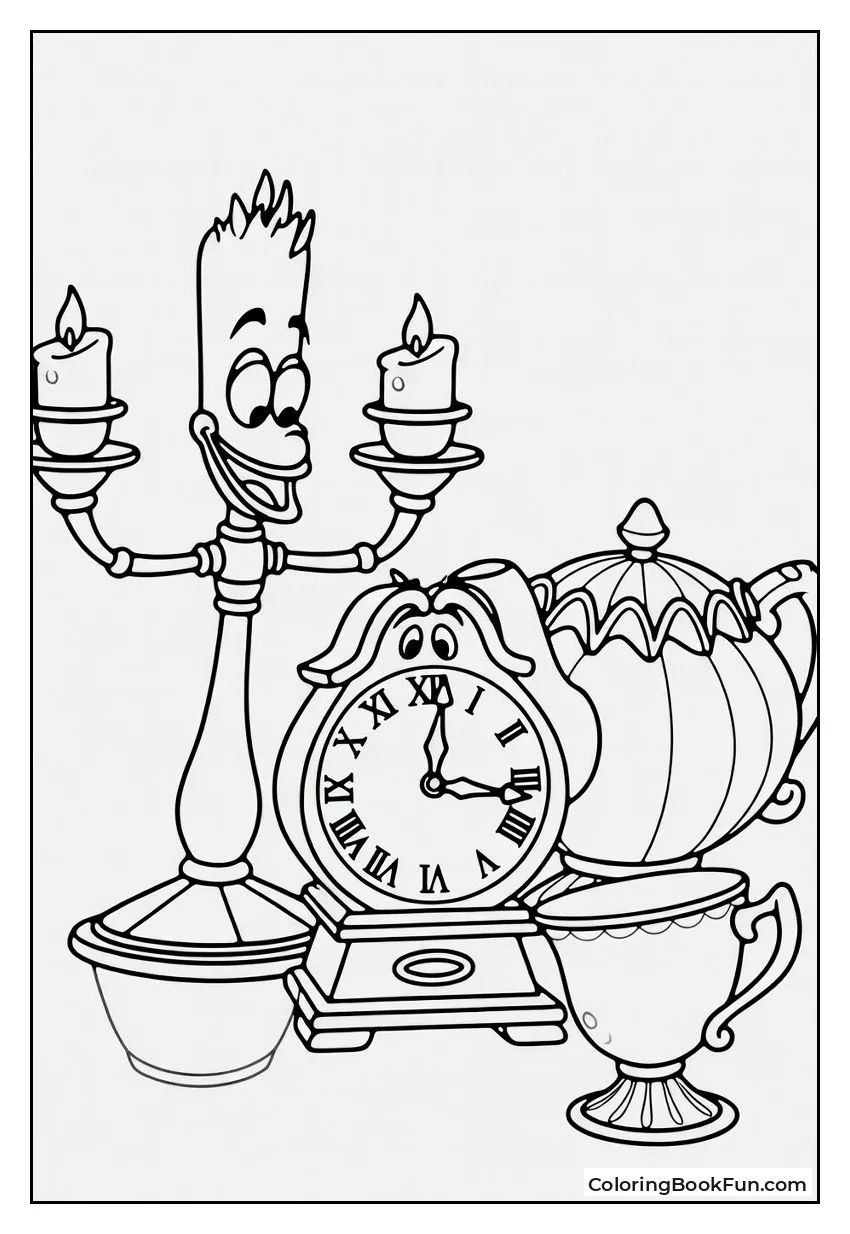 Enchanted Staff Hosts Fun Tea Party