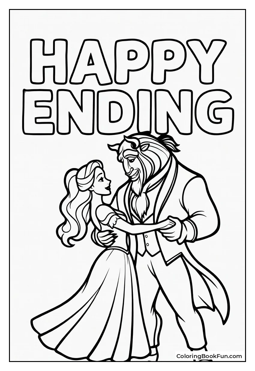 Prince Adam Dances Belle Celebration