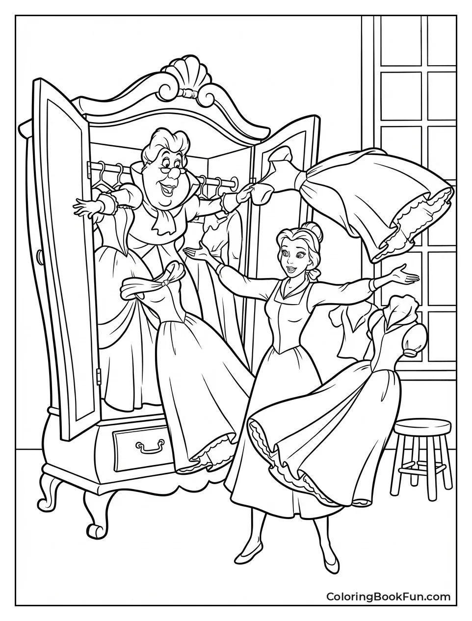 Wardrobe Flings Dresses Out